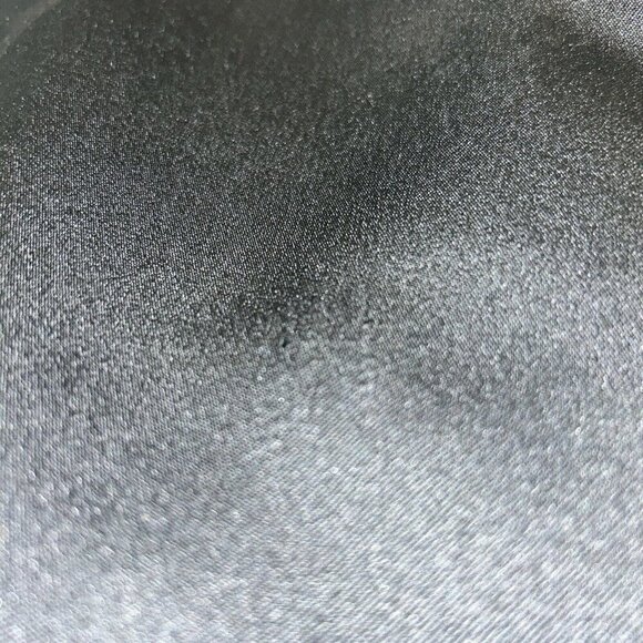 Evening Gown Long Black Beaded Bodice and Fringe, Sleeveless Dress Women’s 8-10 - Picture 15 of 15